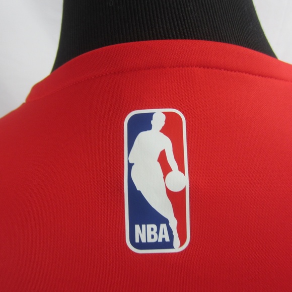 Adidas NBA Houston Rockets Quarter Snap Shirt Sz S - Picture 7 of 8